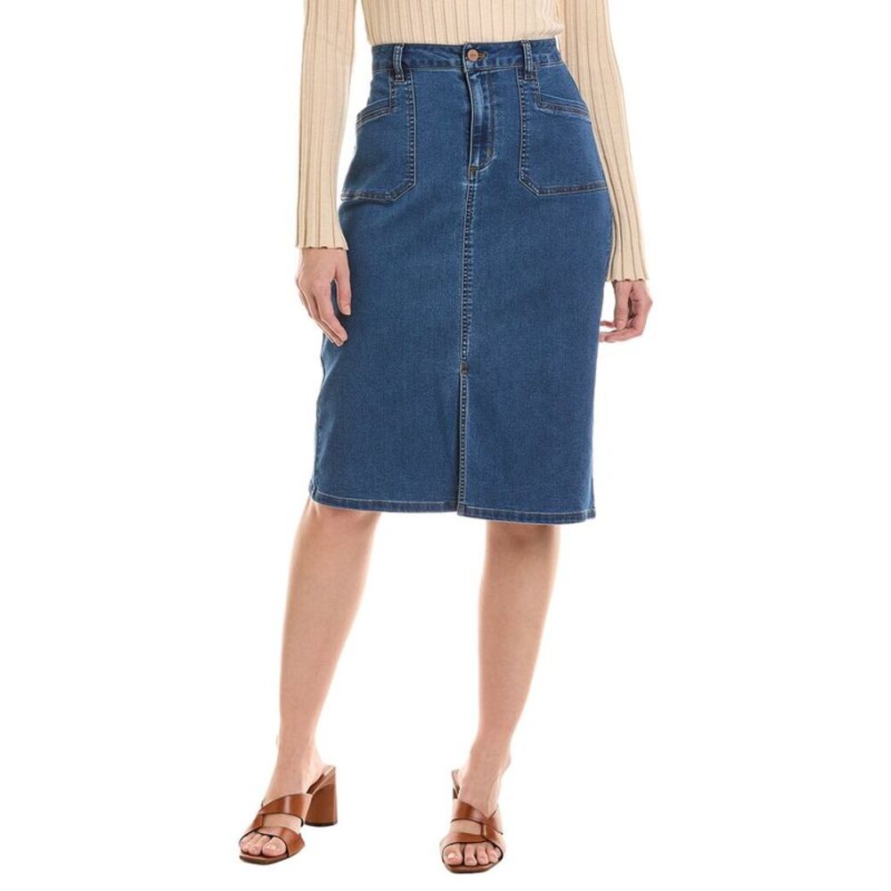 Jones New York Womens  Lexington Midi Skirt, Purple